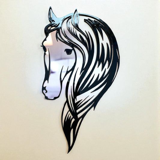 Horses Head Garden Mirrors