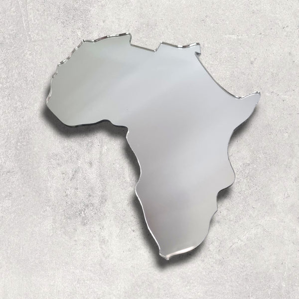 Africa Map Acrylic Mirror