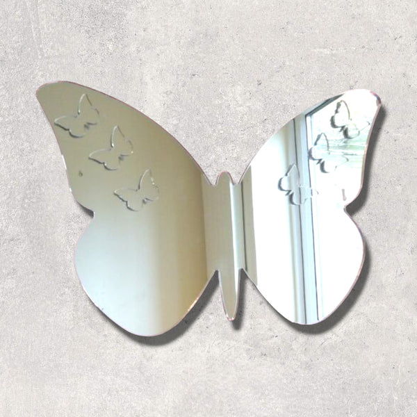 Butterflies on Butterfly Acrylic Mirror