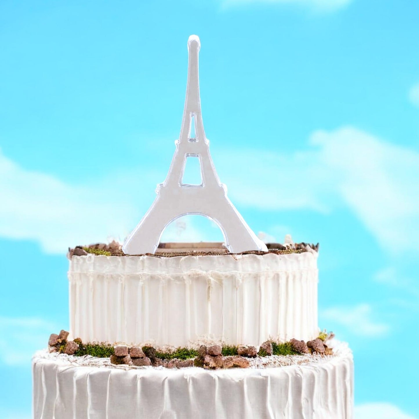 French Paris Tower Cake Toppers