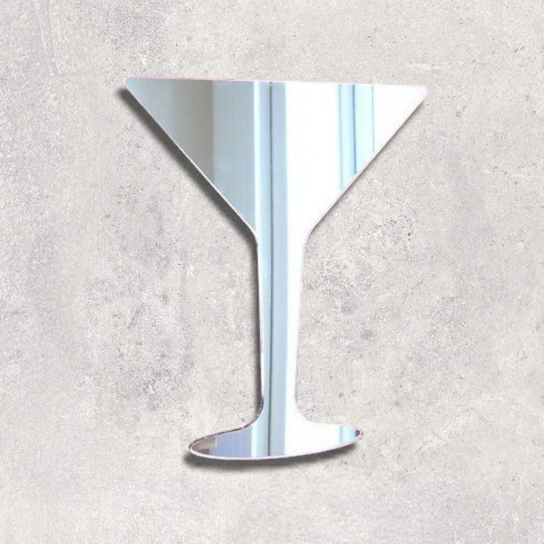 Martini Glass Acrylic Mirror