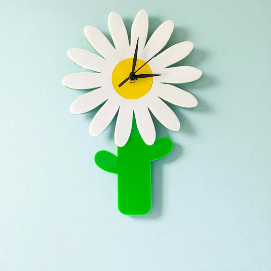 Flower & Stem Clock