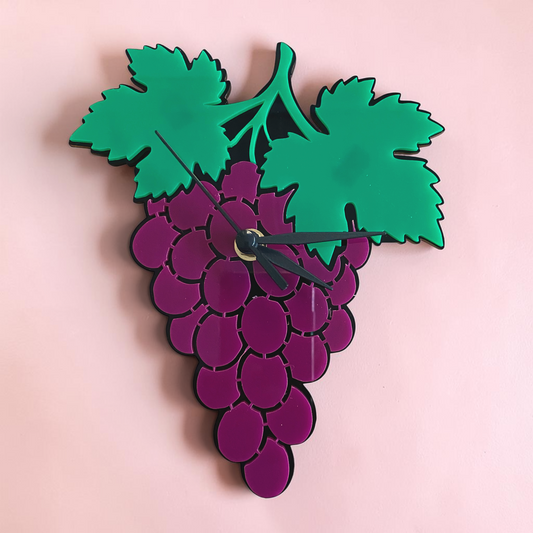 Grapes Clock