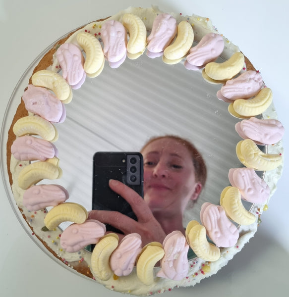 Selfie Cake Mirror - Many Size Options (Bespoke sizes and shapes made)