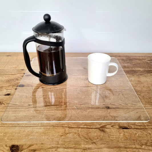 Square Placemat Set - Clear