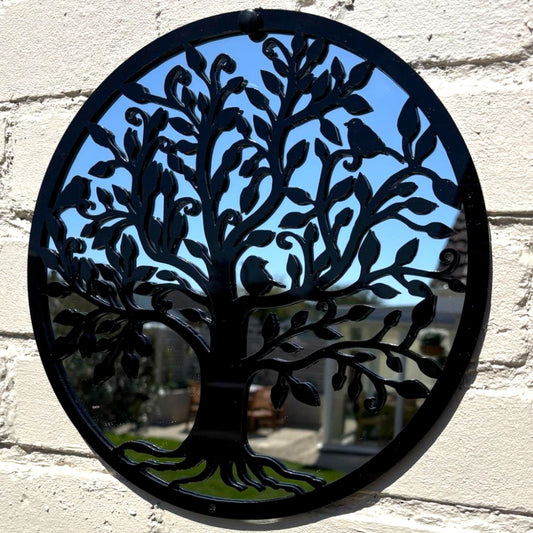 Tree of Life Garden Mirror