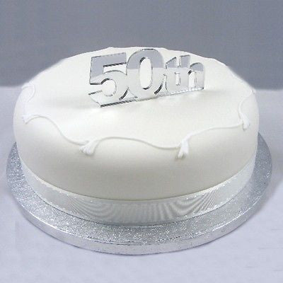 50th Birthday Cake Topper