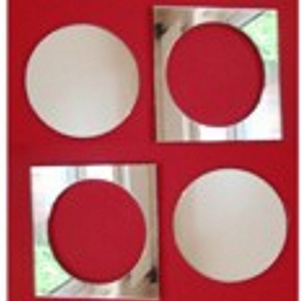 Circle out of Square Acrylic Mirror