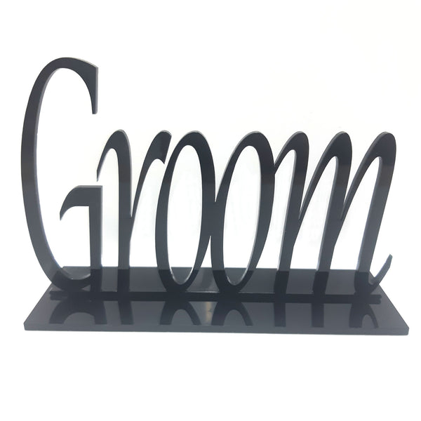 Personalised Name Stands in Solid Acrylic Colours