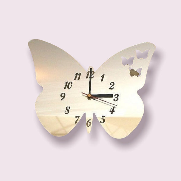 Butteflies out of Butterfly Shaped Clocks - Many Colour Choices