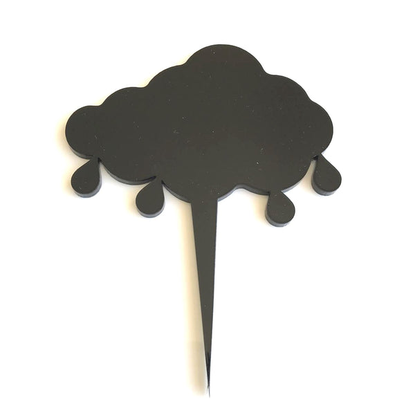 Cloud & Raindrops Cake Toppers