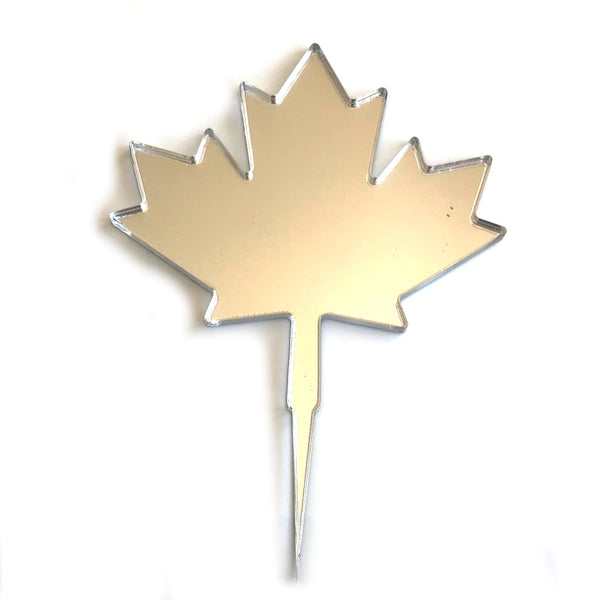 Canadian Maple Leaf Cake Toppers