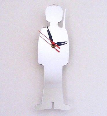 Beefeater Guard Shaped Clocks - Many Colour Choices
