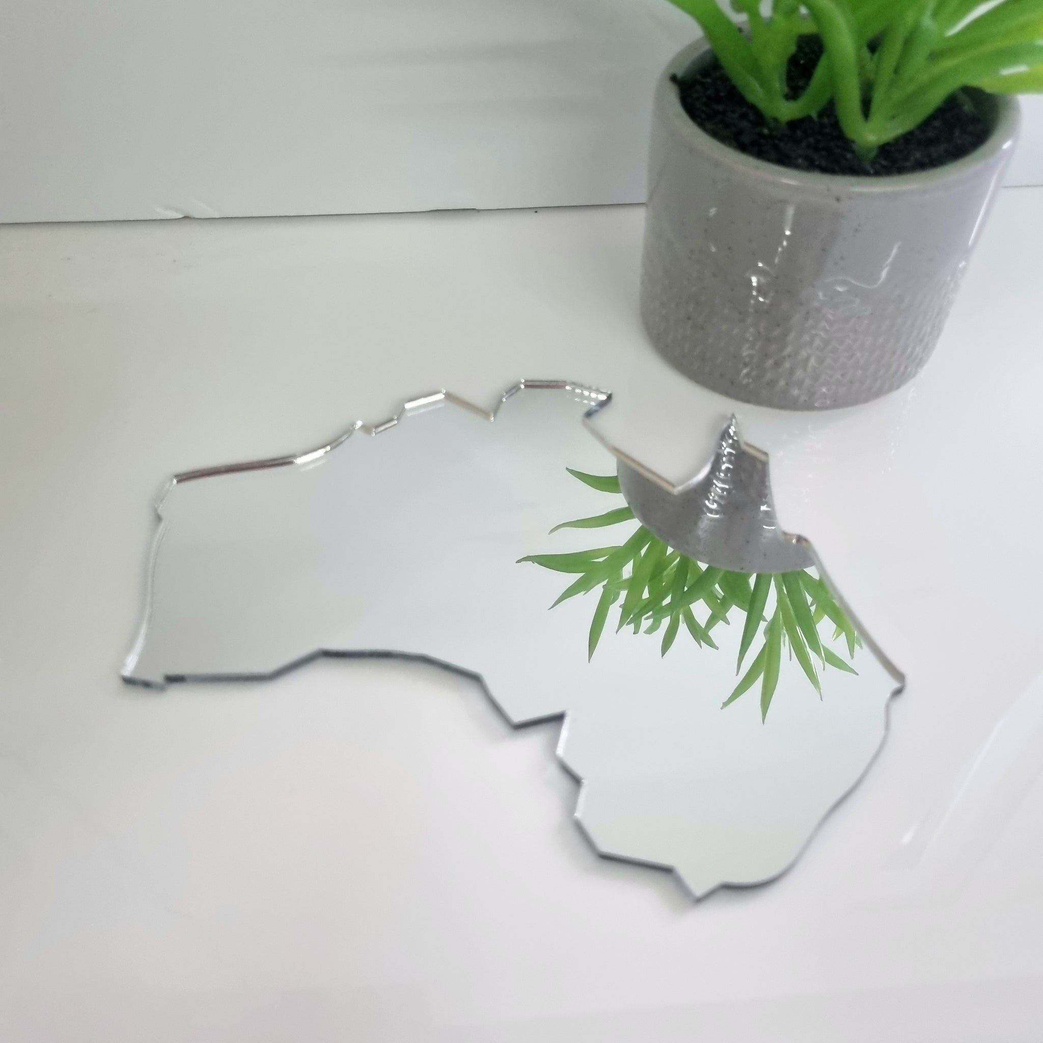 Australia Map Acrylic Mirror