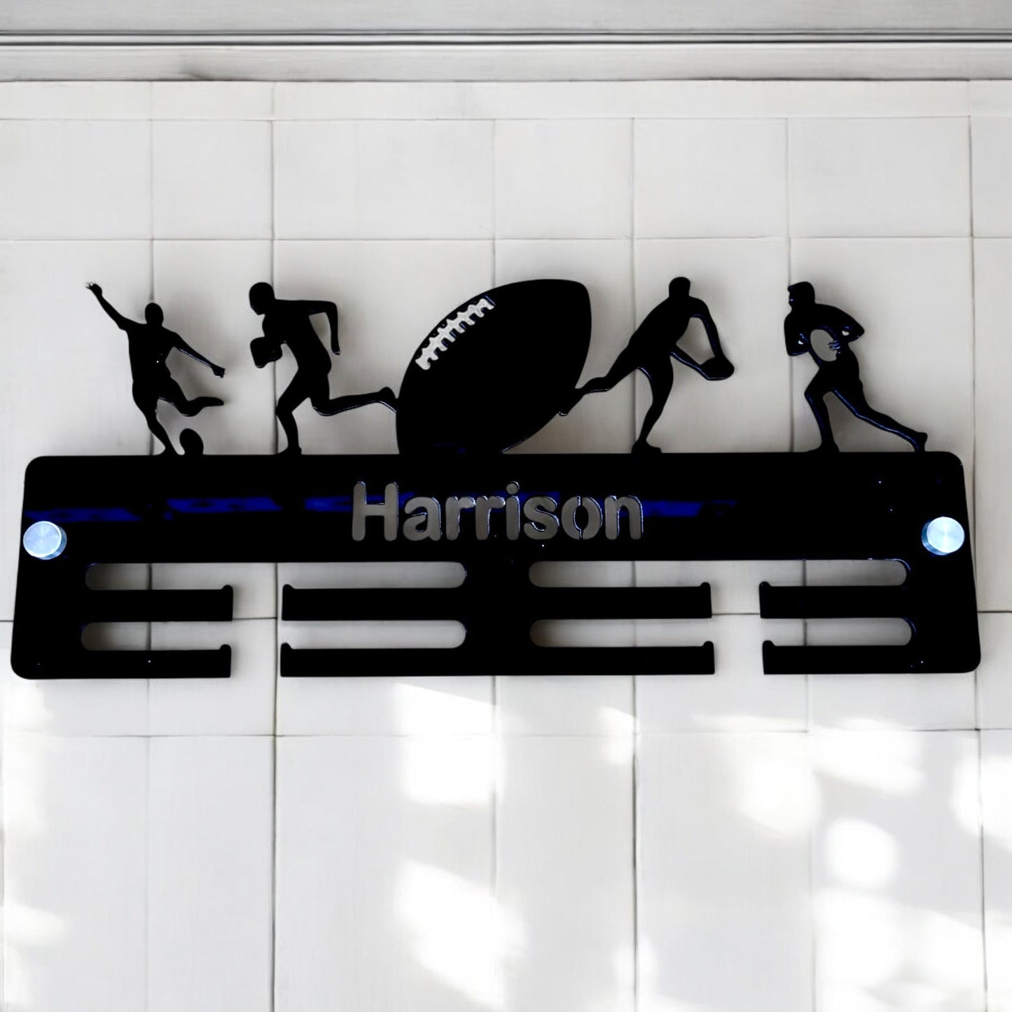 Rugby Style Medal Hanger