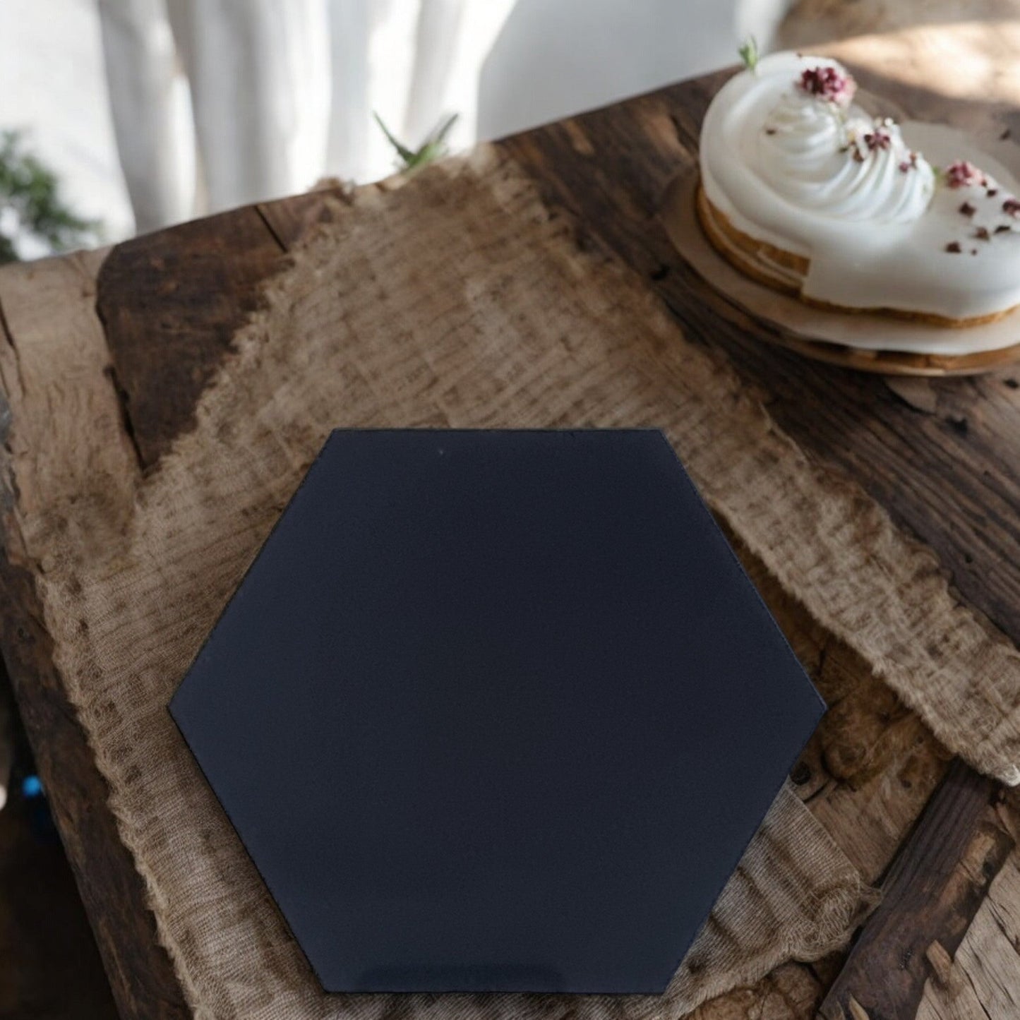 Hexagon Placemats & Coasters - Matt Colours
