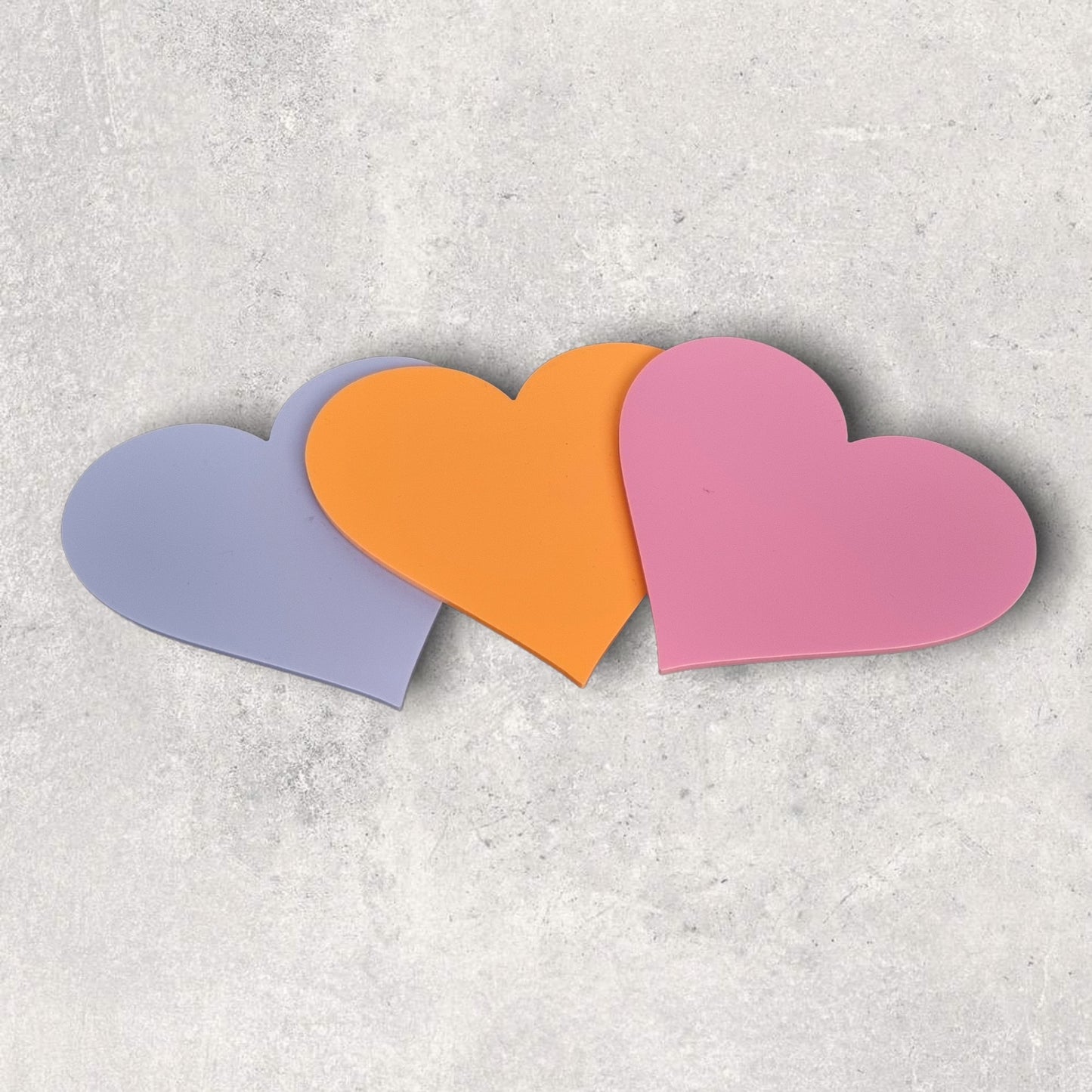 Heart Coaster Set - Matt