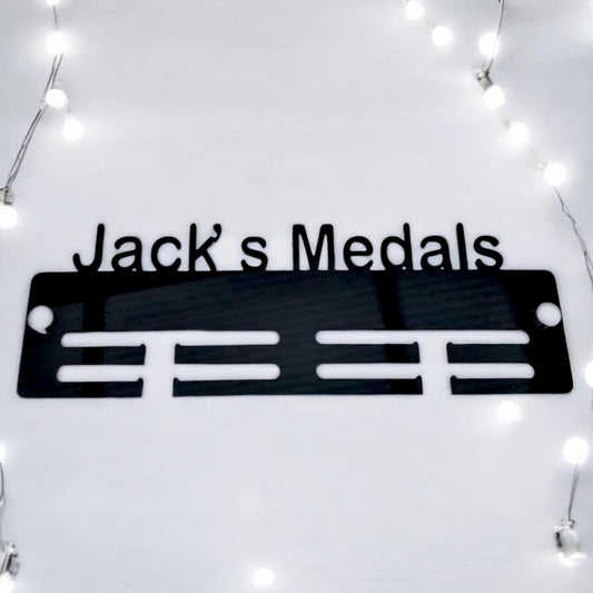Personalised All Medals Medal Hanger - Gloss