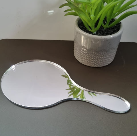 Oval Shaped Hand Held Mirrors