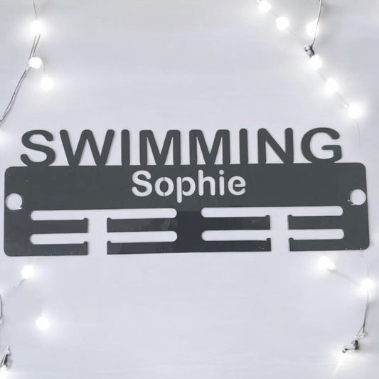 Swimming Medal Hanger - Gloss