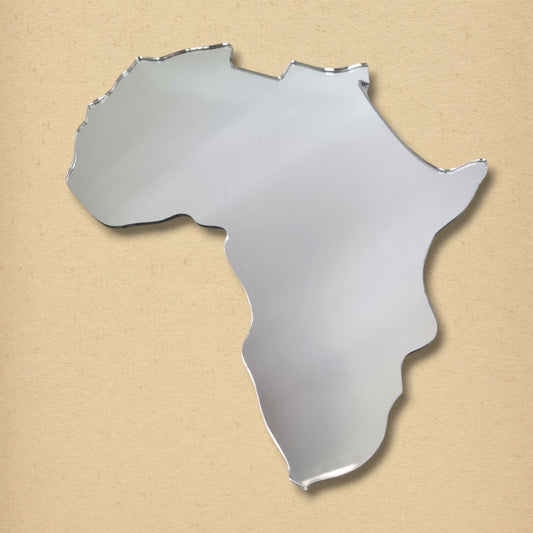 Africa Map Mirror