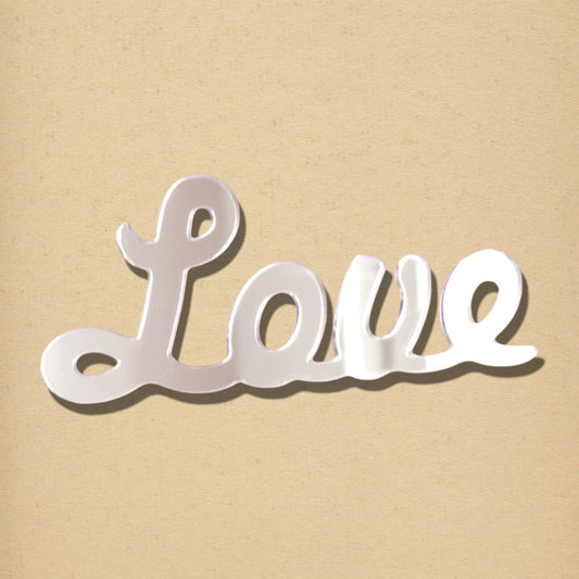 "Love" Script Mirror