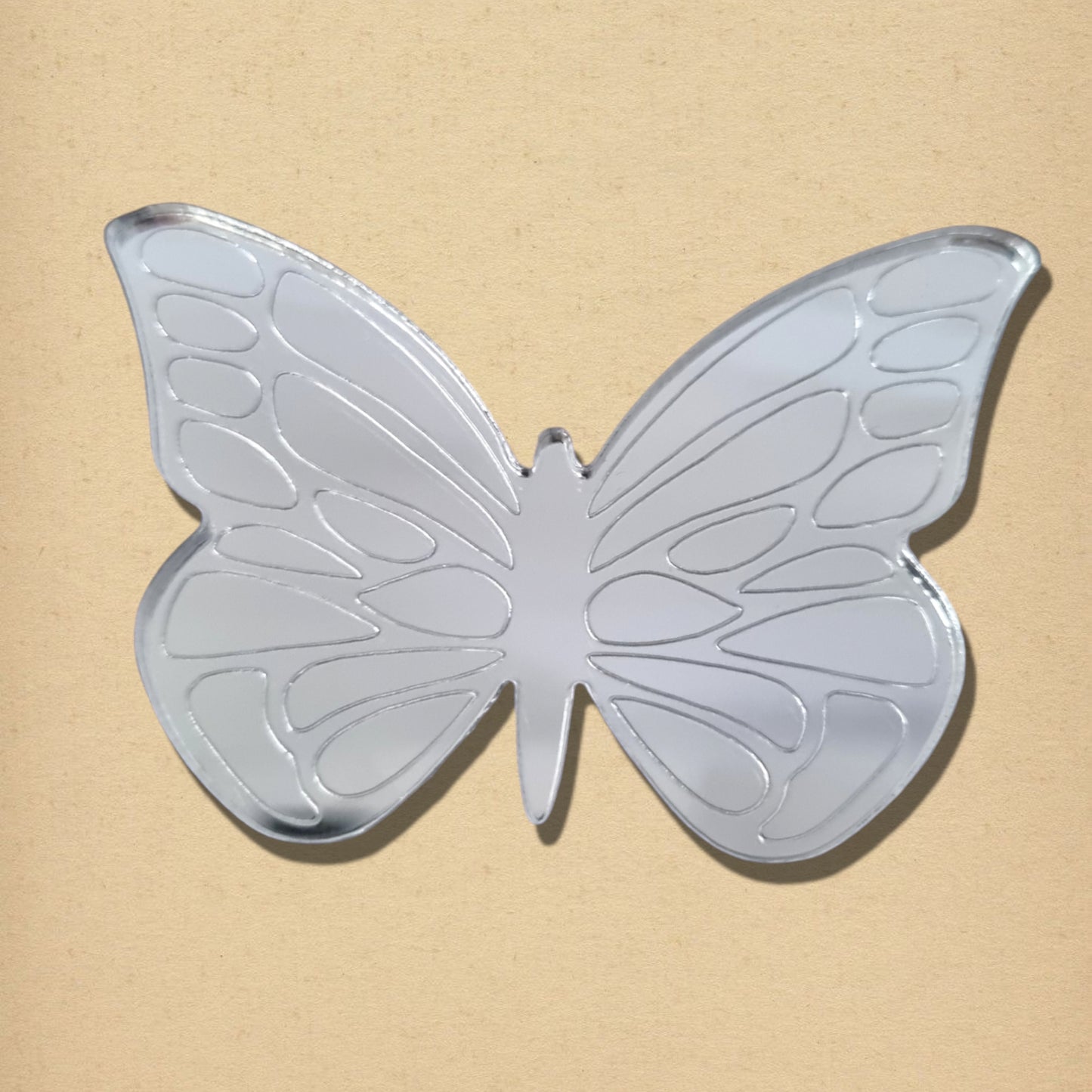 Etched Butterfly Mirror