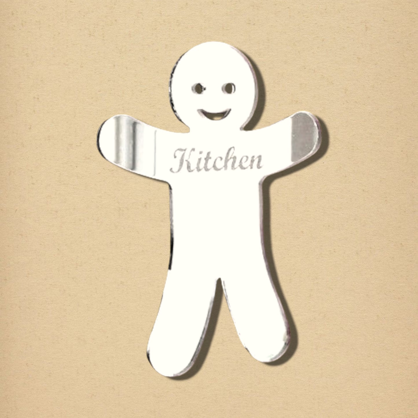 Gingerbread Man Kitchen Door Sign