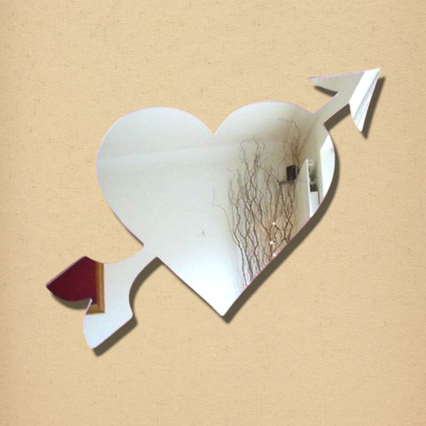 Heart & Arrow Mirror