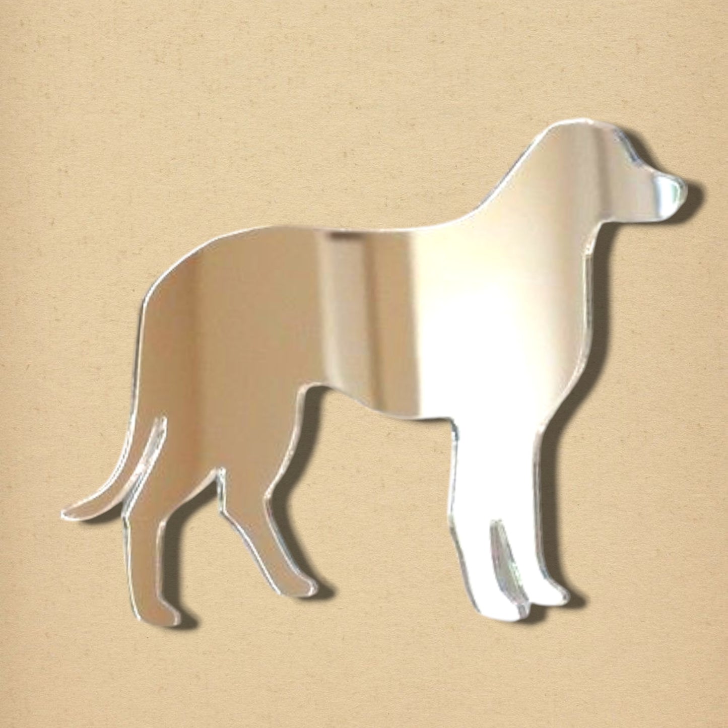 Labrador Standing Mirror