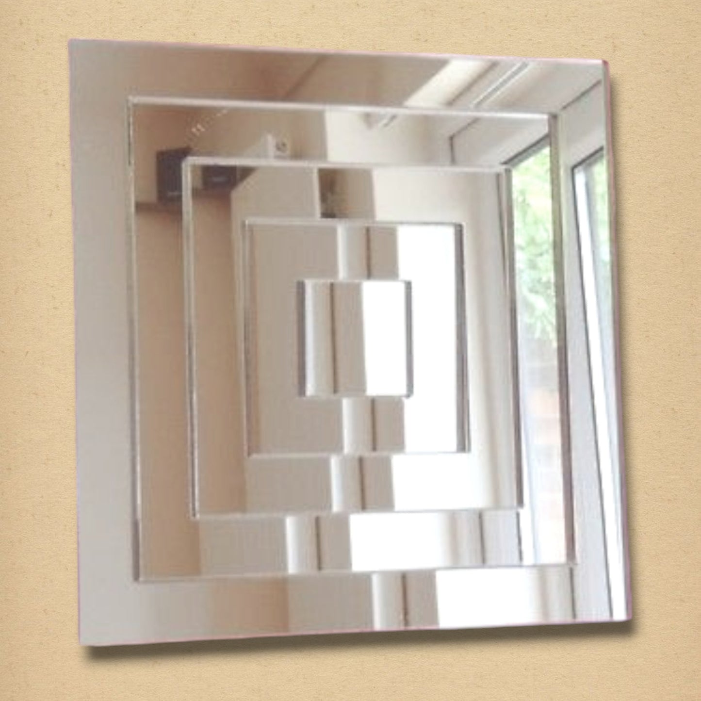 Square Infinity Mirror