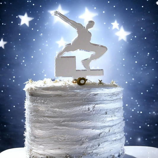 Parkour Cake Toppers