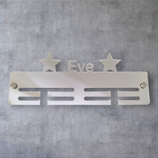 Personalised Name Medal Hanger - Mirror