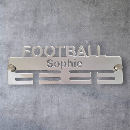 Football Medal Hanger - Mirror