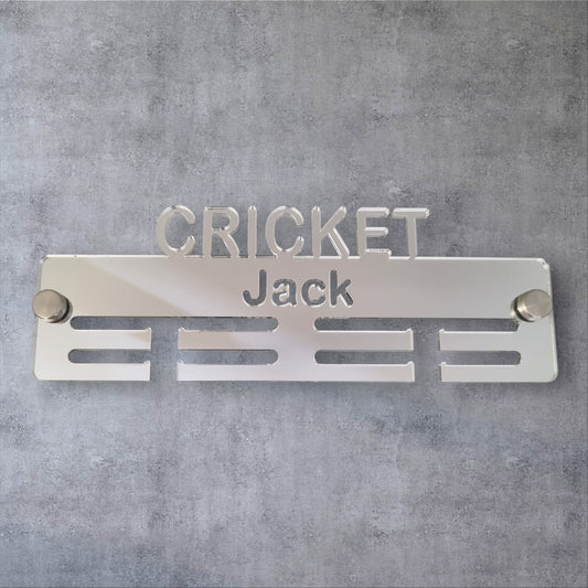 Cricket Medal Hanger - Mirror