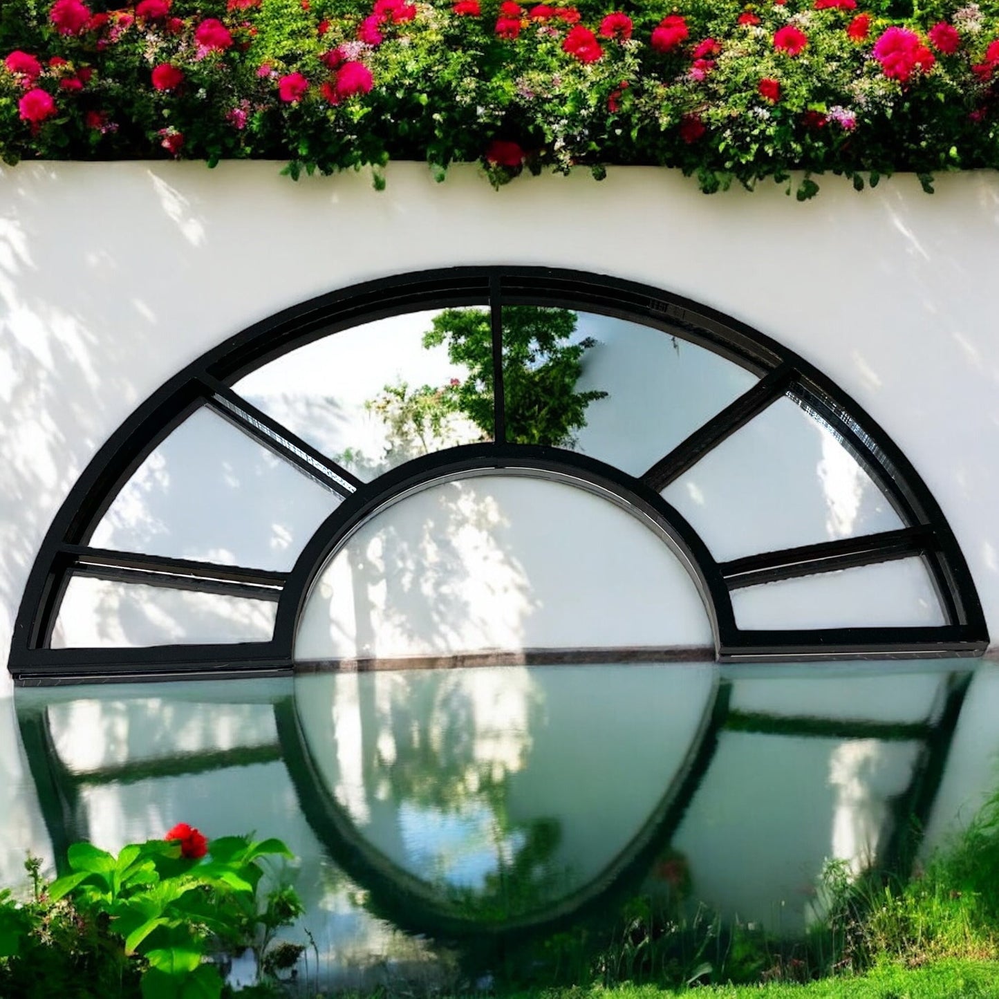Arch Window Garden Mirror