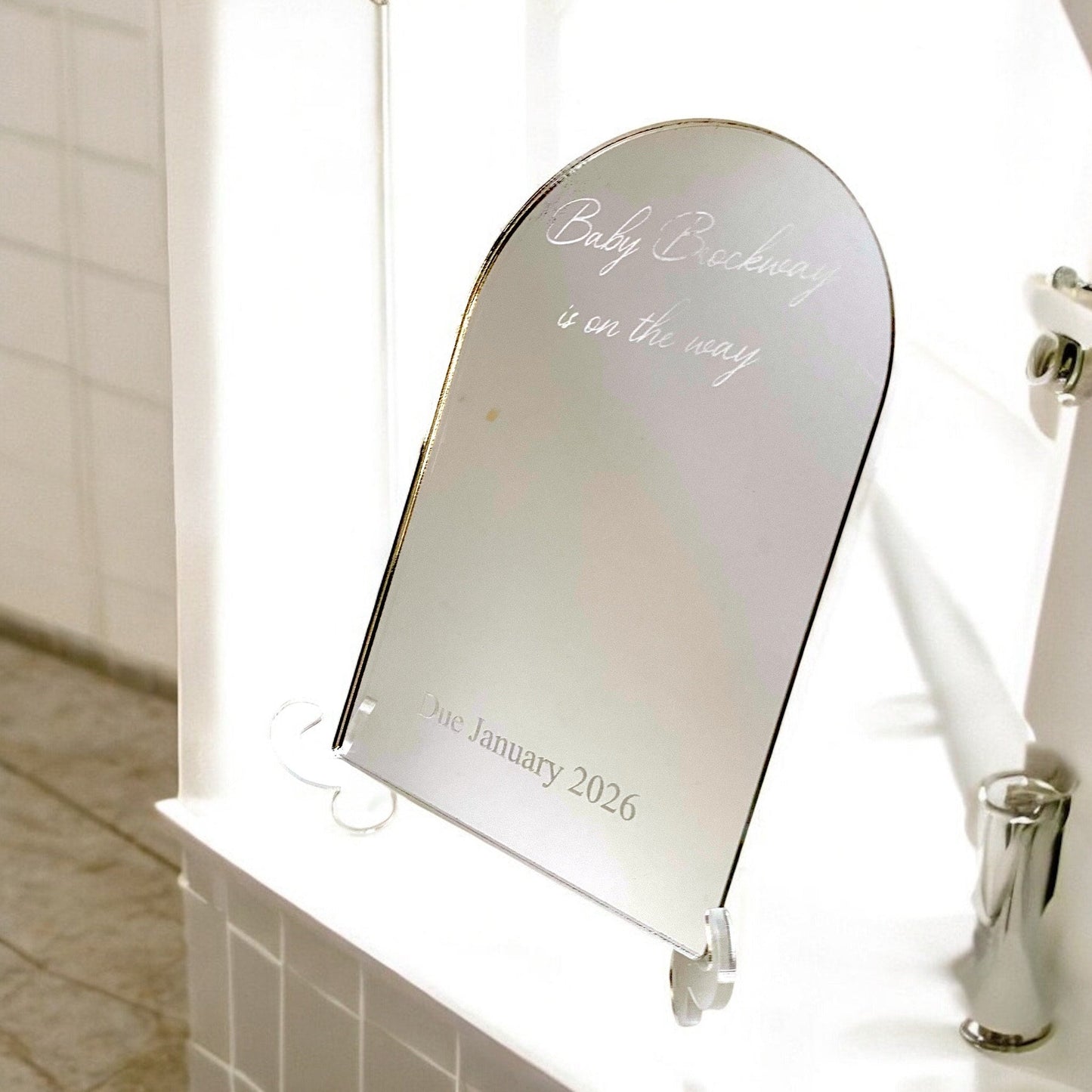 Baby on the Way, Arch Mirror