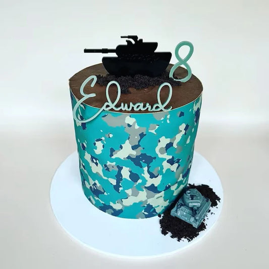 Army Tank Cake Toppers