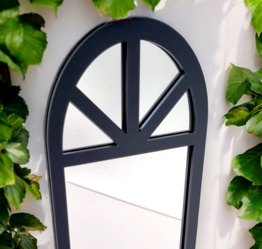 Victorian Arch Framed Garden Mirror