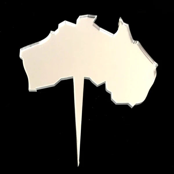 Australia Map Cake Toppers