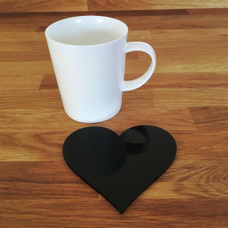 Heart Coaster Set - Gloss