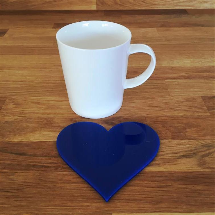 Heart Coaster Set - Gloss