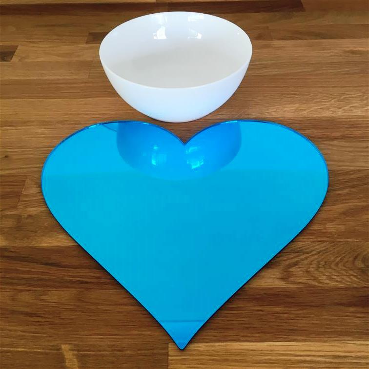 Heart Placemat Set - Mirror