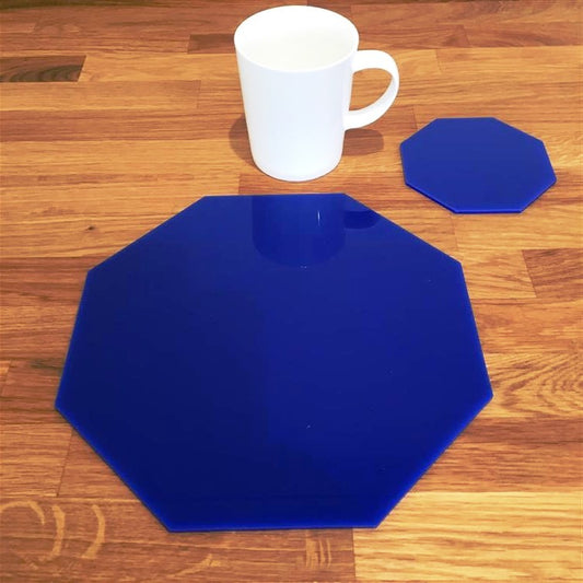 Octagon Placemat and Coaster Set