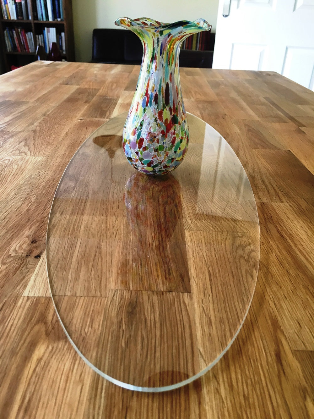 Oval Acrylic Table Runners