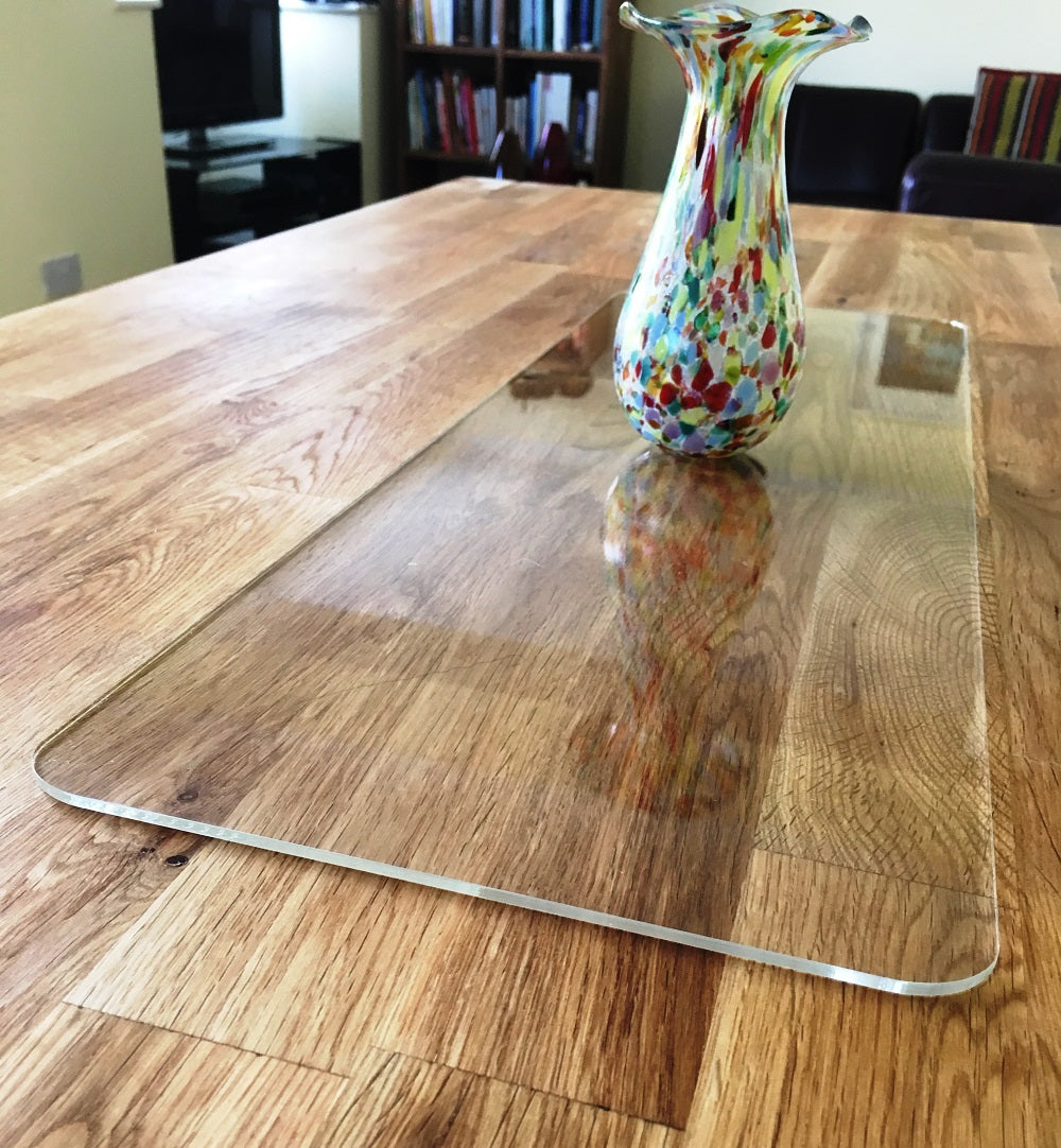 Rectangular Acrylic Table Runner