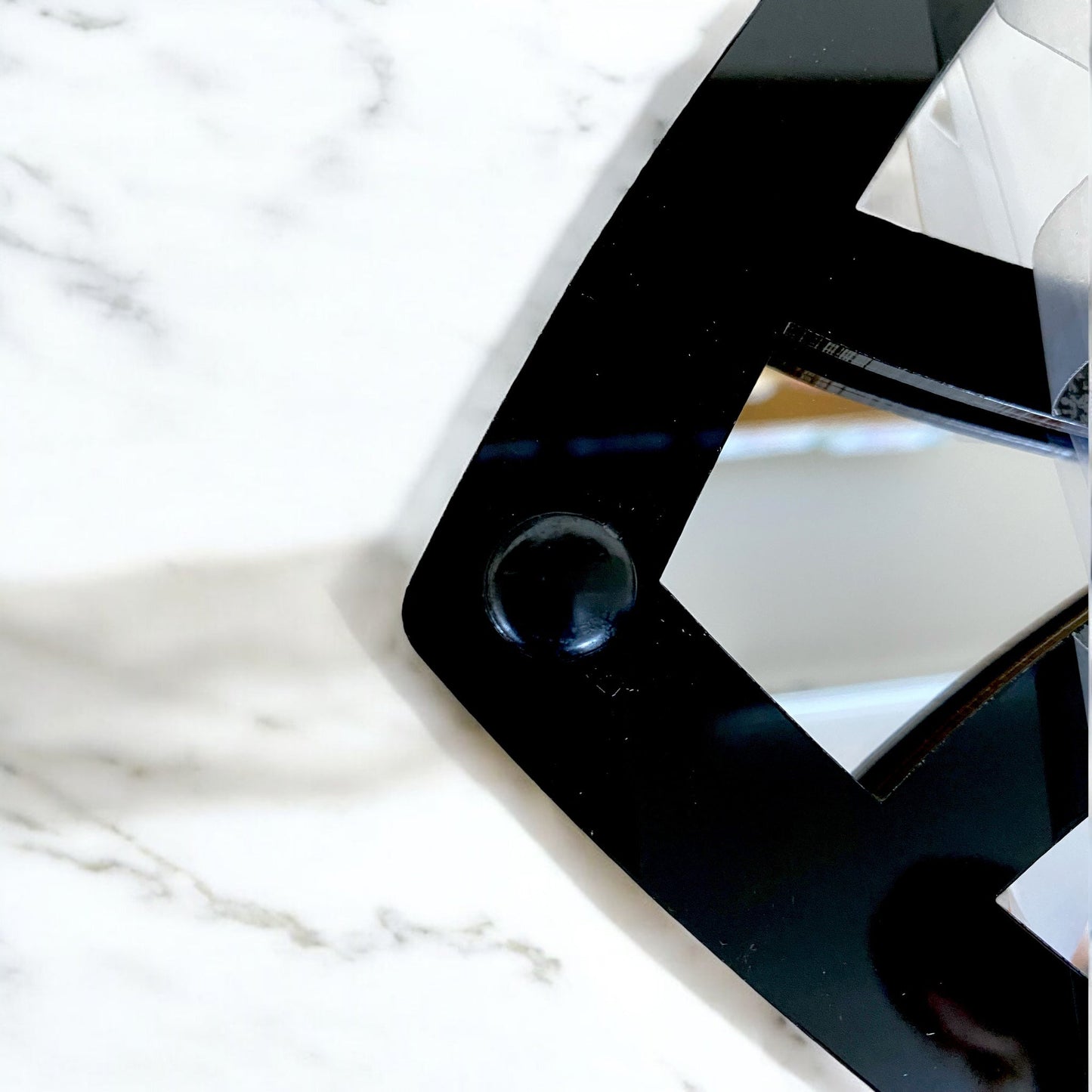 Triangle & Circle Garden Mirror