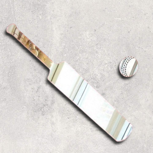 Cricket Bat & Ball Acrylic Mirror