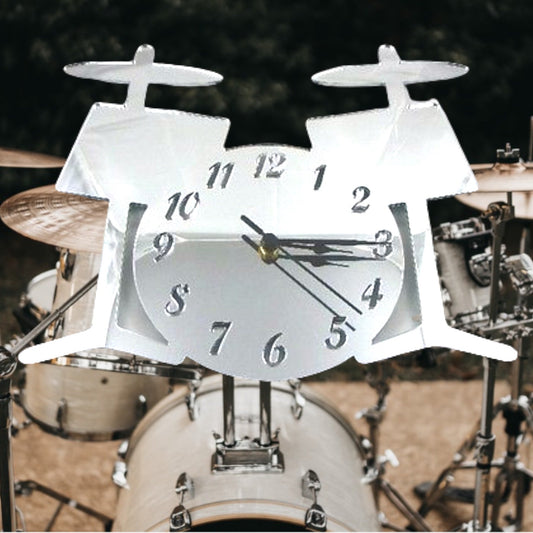 Drumkit Clock