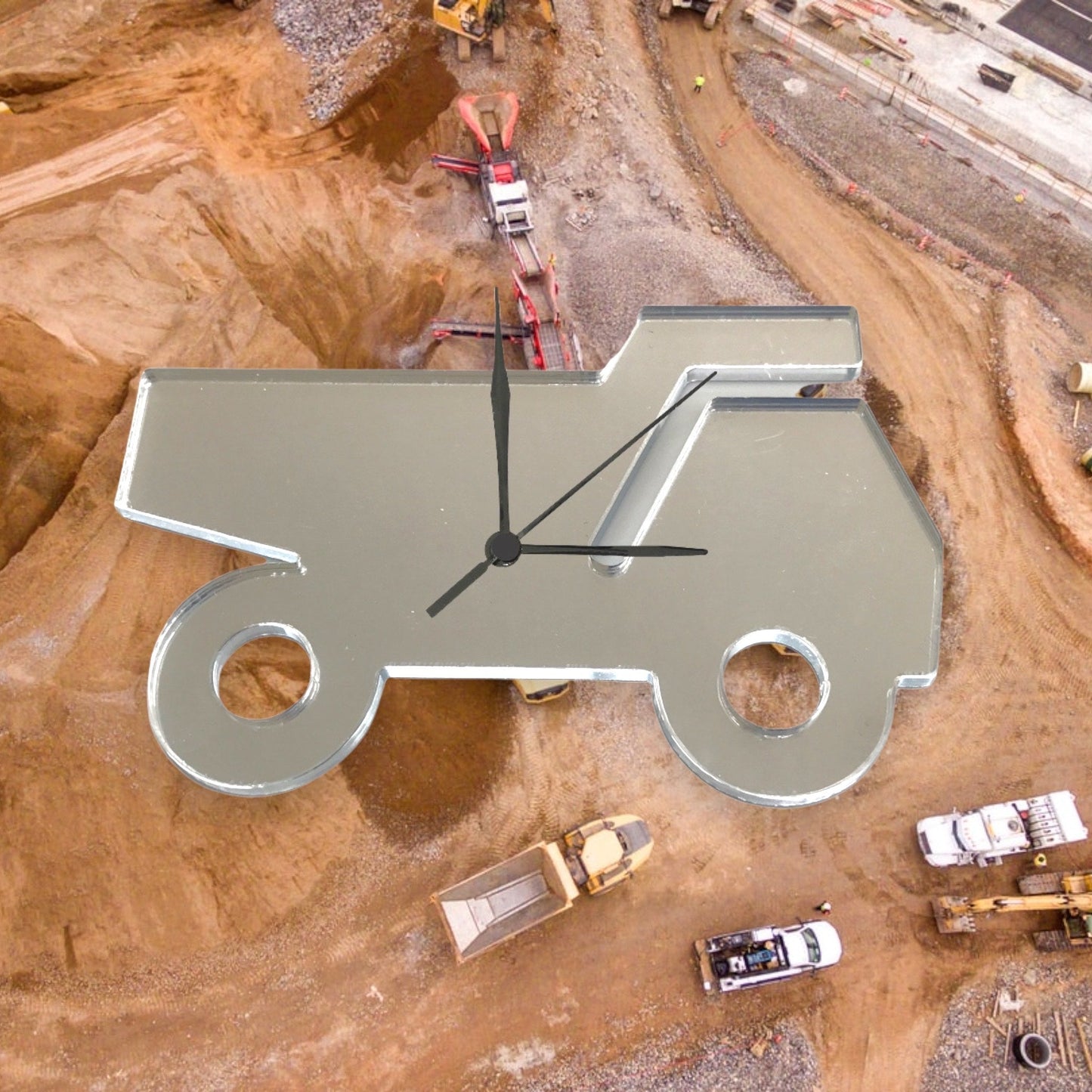 Dumper Truck Clock